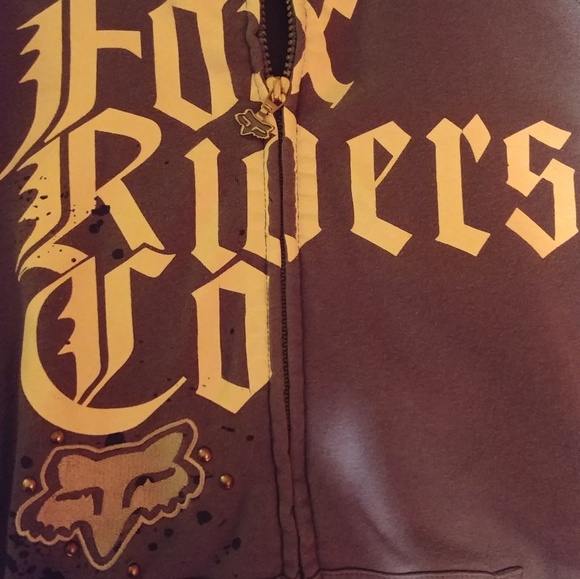 Fox Riders Light Blue Zip-Up Jacket - Picture 5 of 7